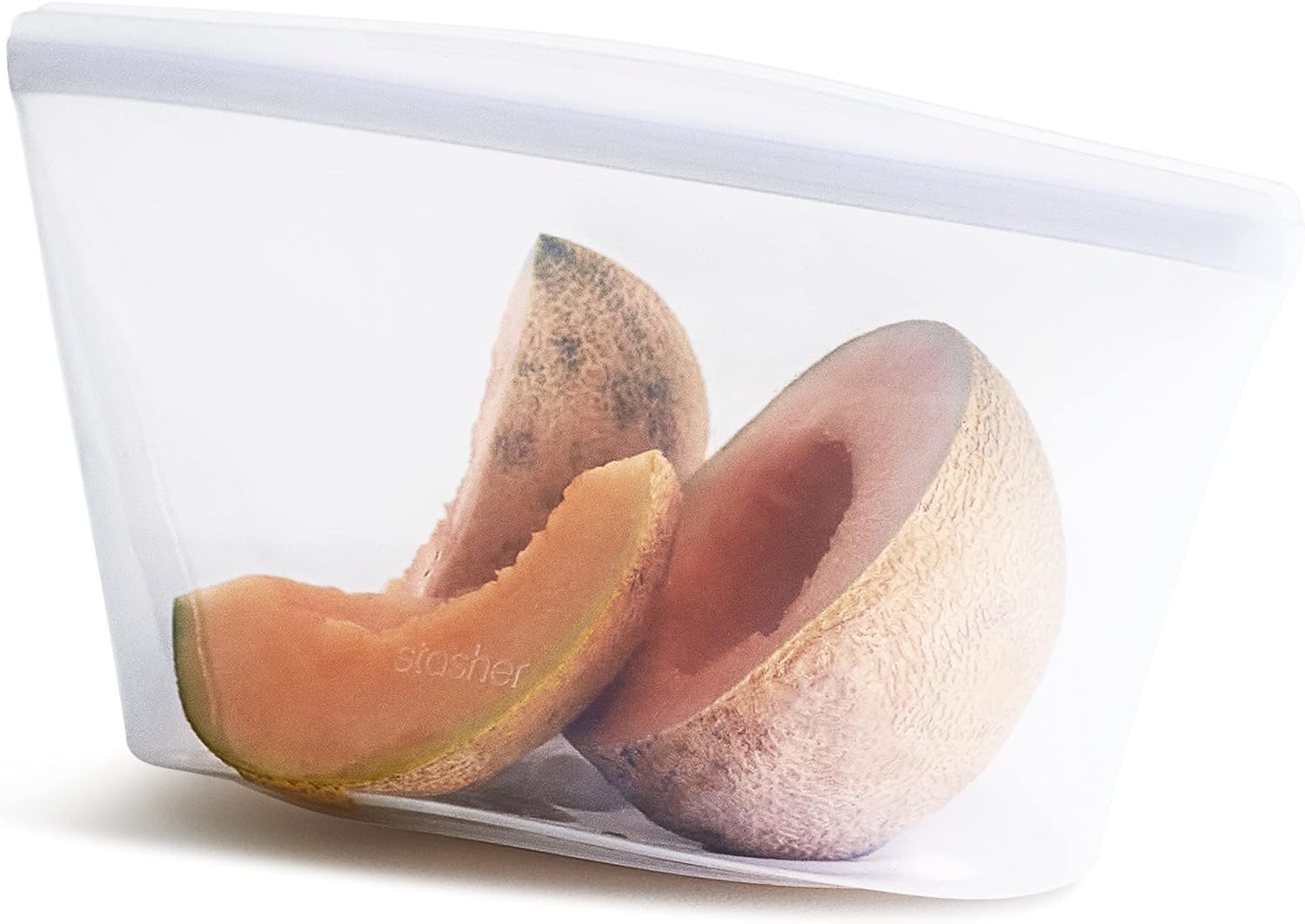Stasher Bol en silicone 8 Cup réutilisable, étanche, sans BPA, Transparent