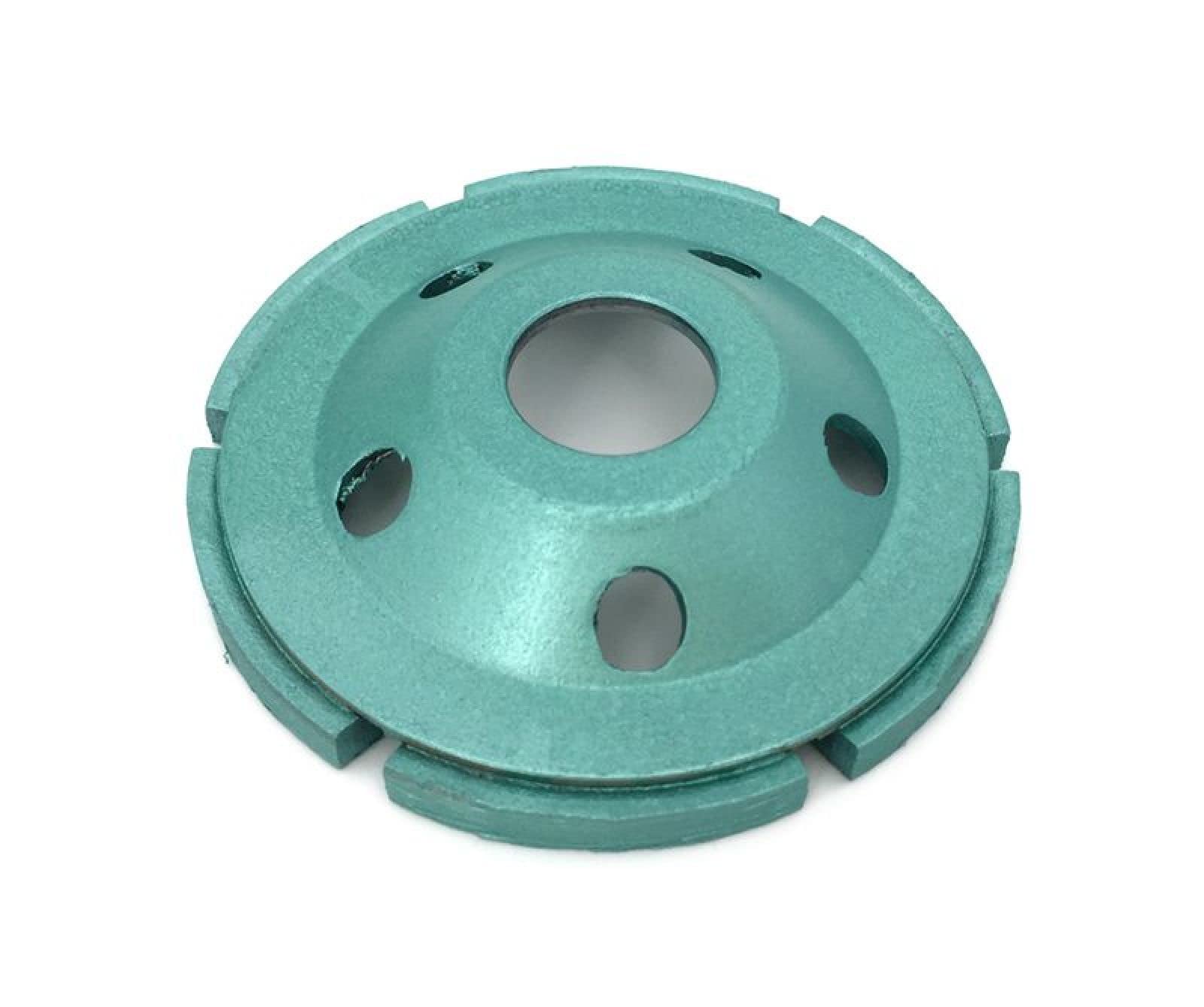 Muela de Diamante de 3 Pulgadas, Tazón de Disco, Taza de Molienda para Sude Hormigón, Mármol, Almohadilla de Pulido de Diamantes de 80Mm, 1 Ud.