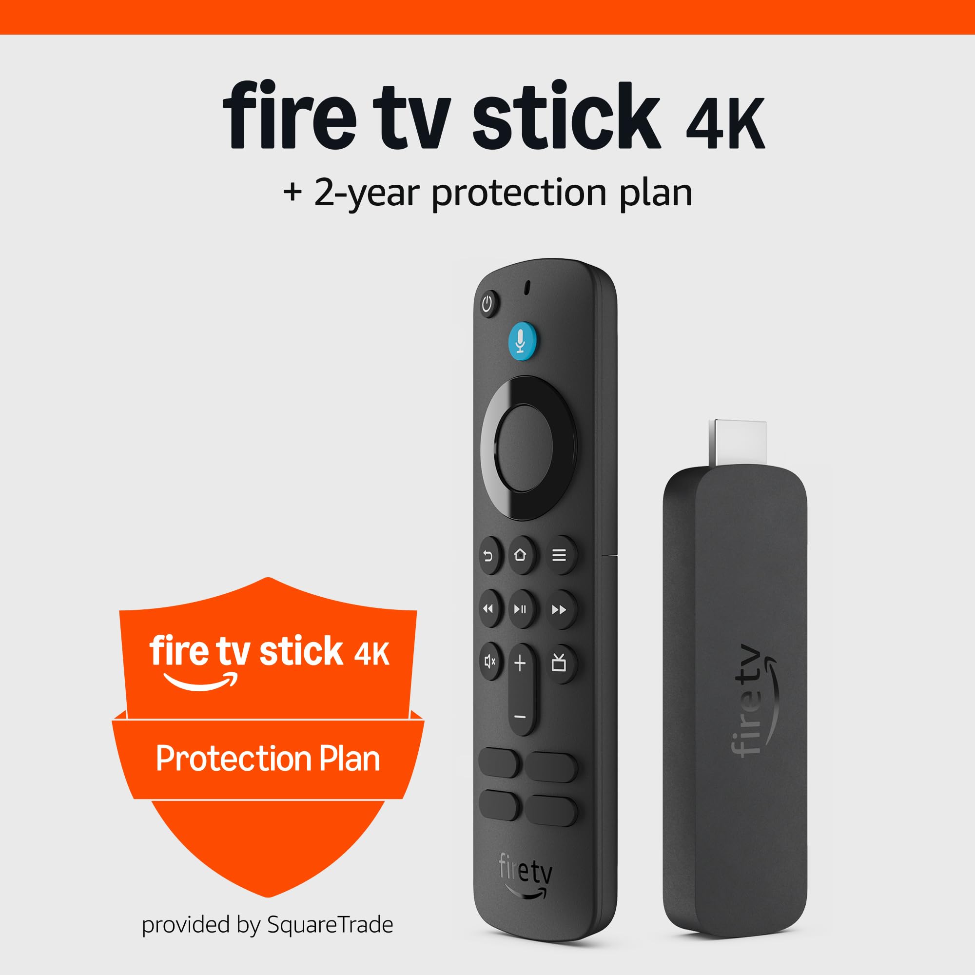 Amazon Fire TV Stick 4K Plus bundle with 2-Year Protection Plan