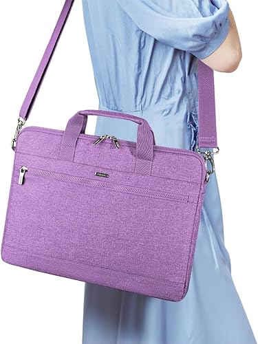 Miniatura 7 de LANDICI Funda protectora de 360 para laptop de 14 a 15 pulgadas con correa para el hombro y asa, funda impermeable para MacBook AirPro 15,