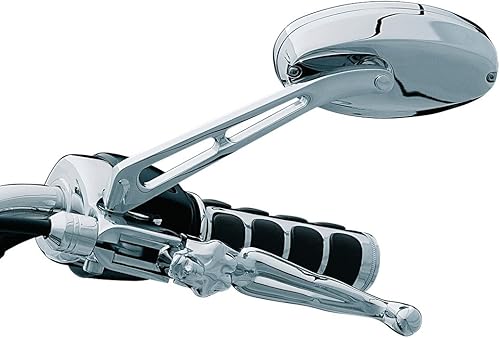 Espejos Ellipse con vidrio plano, cromados