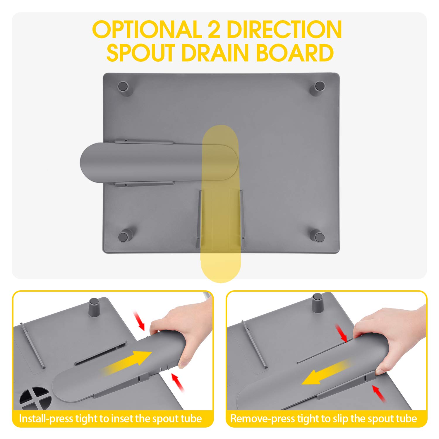 Buy kingrack Dish Drainer,Stainless Steel Dish Rack,Dish Drying Rack