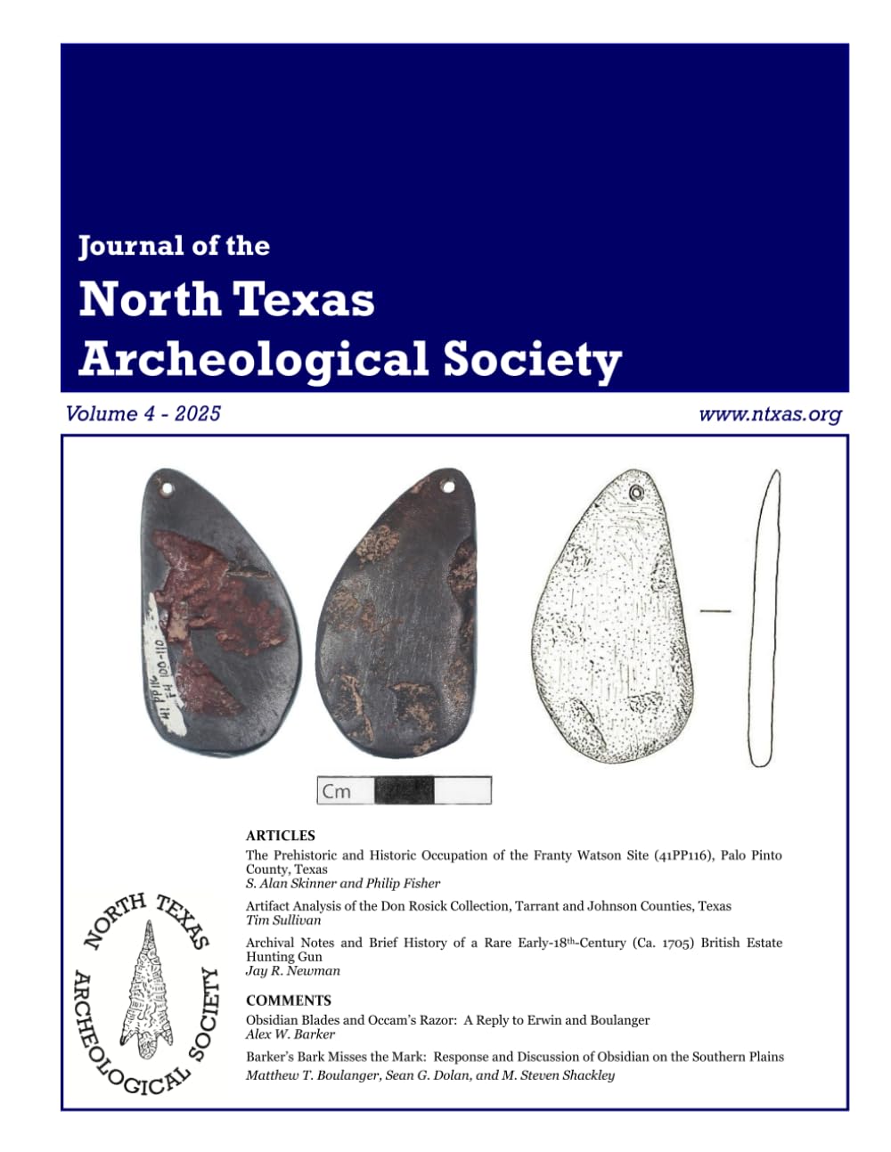 Journal of the North Texas Archeological Society (Volume 4, 2025)