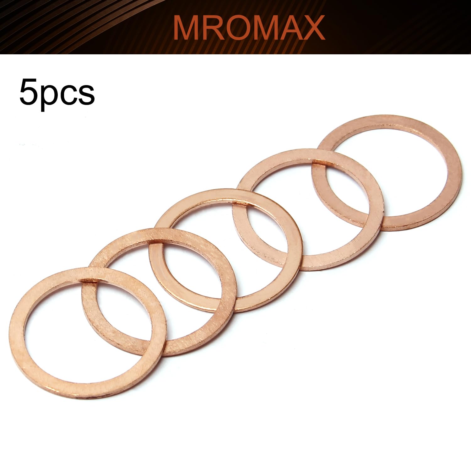 Rondelle Piatte In Rame M16 - 50 Pezzi, 1,6x2,0x0,2 Cm, Per Connessioni Elettriche E Idrauliche - Foto 6