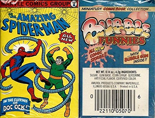 Bubble Funnies #1 - The Amazing Spider-Man (Amurol Miniature Comic Book Collection 1981)