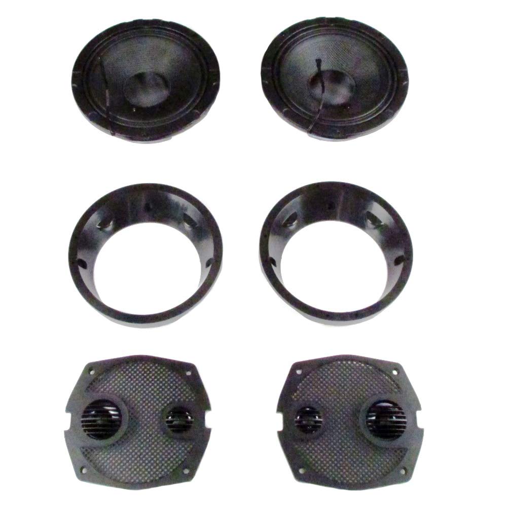 J&M Audio Rokker XXR 6.71" Front Speakers for 1998-2013 Harley-Davidson Electra Glide, Street Glide and Trike models - HC13-6712GTM-XXR