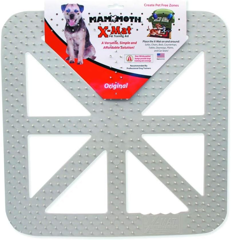 Mammoth Pet Products X-Mat Foldable Training Mat, 18-Inch, Beige (60006D) : Pet Deterrent Mats : Pet Supplies