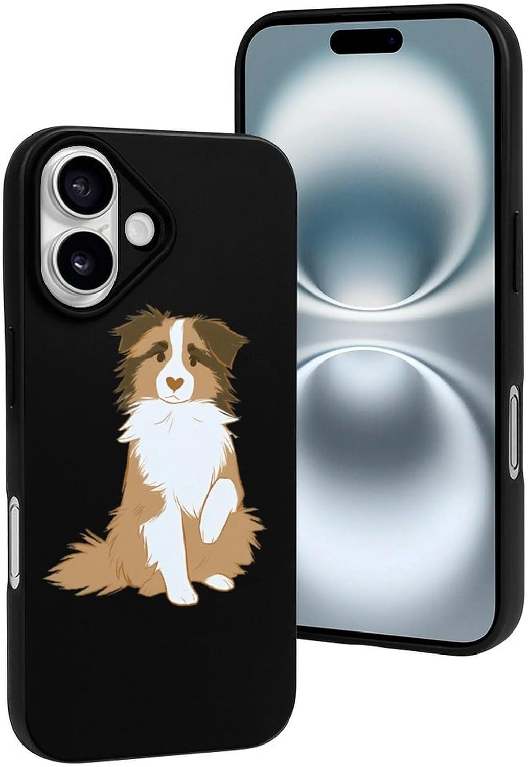 Sitting Dog Phone Case for iPhone 16 Pro Max Plus 16E image 5