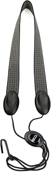 Rico Saxophone Neck Strap - For Baritone Saxophone & Tenor Saxophone - Sax Neck Strap - Industrial