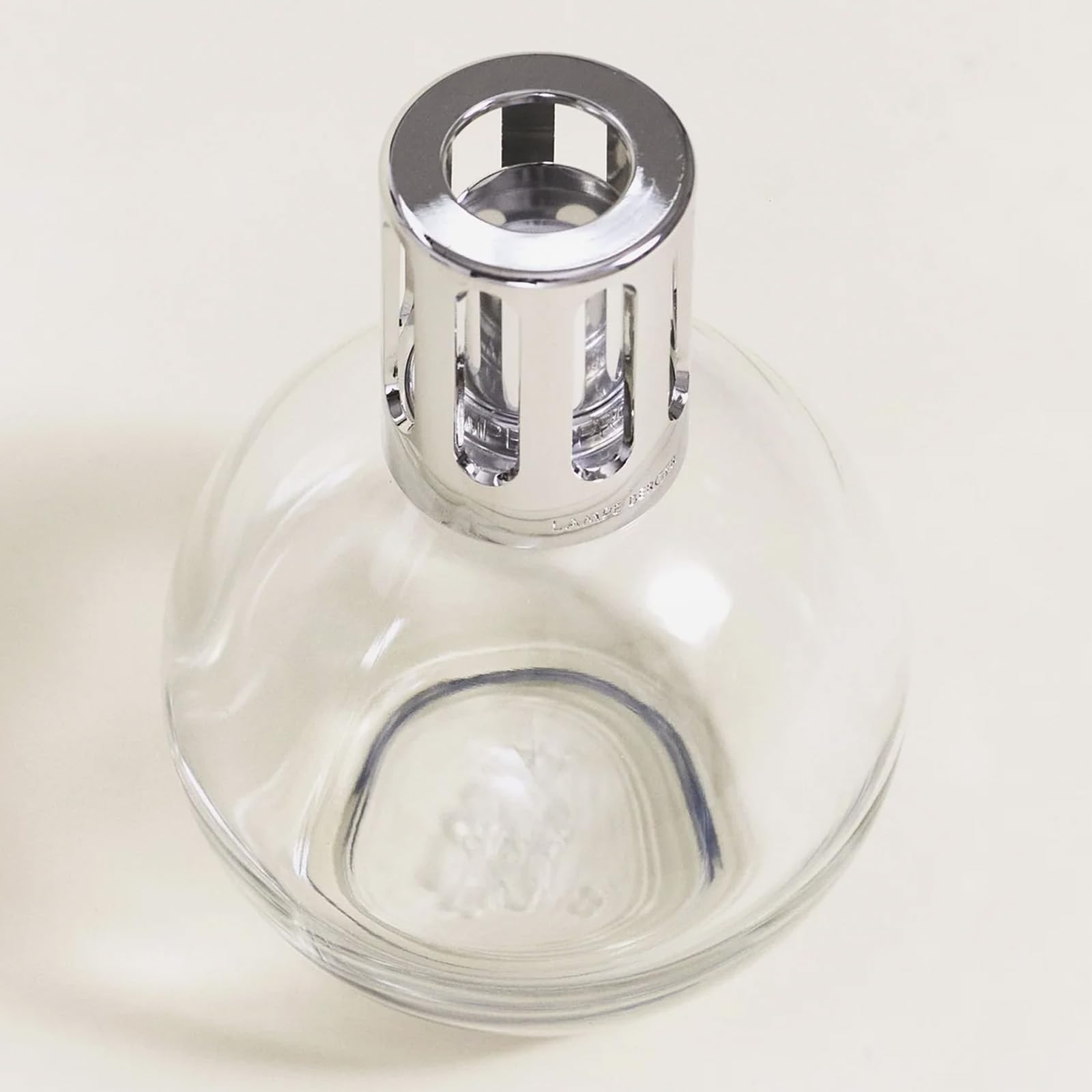 Lampe Berger lampa, Acciaio Vetro, Transparent
