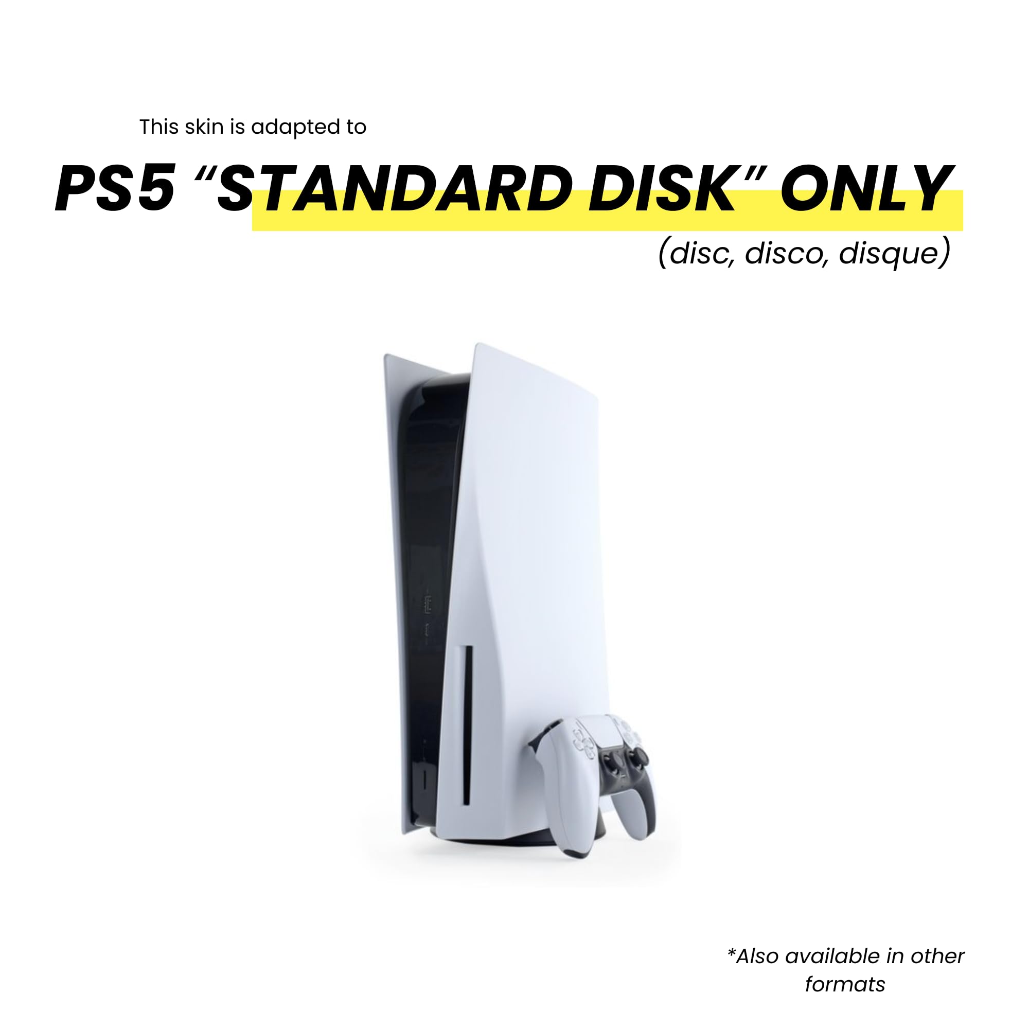 Kit Autocollants pour Console PS5, Yakuza Kiwami 2 Sticker Skin pour PlayStation 5 Manette et