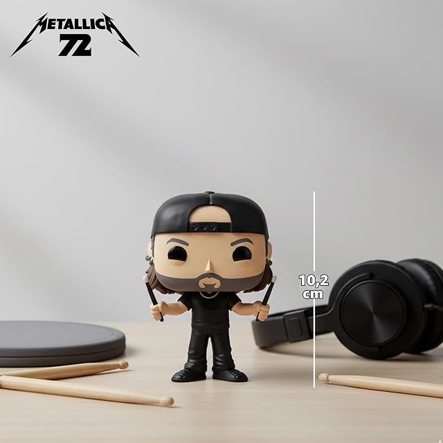 Foto 3 de 8 de Funko Pop! Rocks: Metallica - Lars Ulrich (72 Seasons)