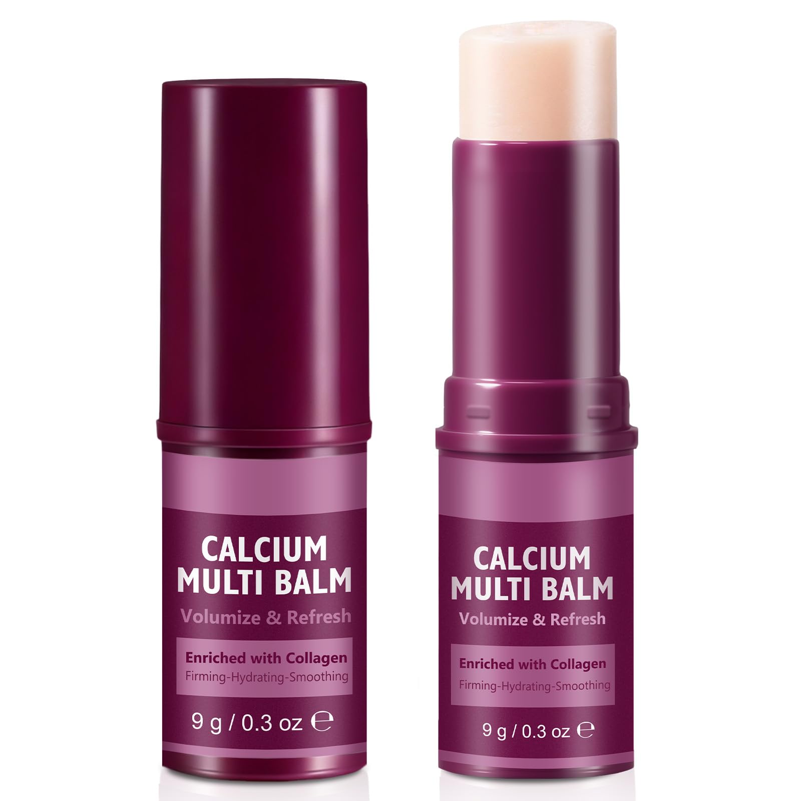 Calcium Multi Balm, Calcium Volume Multi Balm, Arricchito Con Collagene, Cura Idratante, Supporta Forza E Elasticità, Schiarisce La Pelle E Rivitalizzante, Per Occhi, Collo E