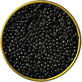 30g White Sturgeon Caviar | Acipenser Transmontanus | Malossol Caviar | Brand - TSARINE Caviar | Free Express refrigerated delivery