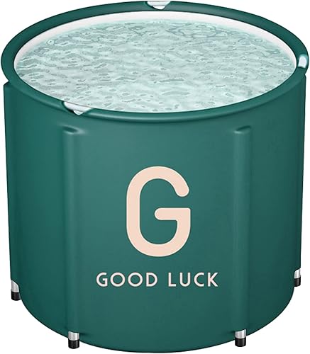 Bañera plegable portátil, bañera independiente de 31 pulgadas para adultos, baño familiar separado, bañera de spa plegable para adultos,