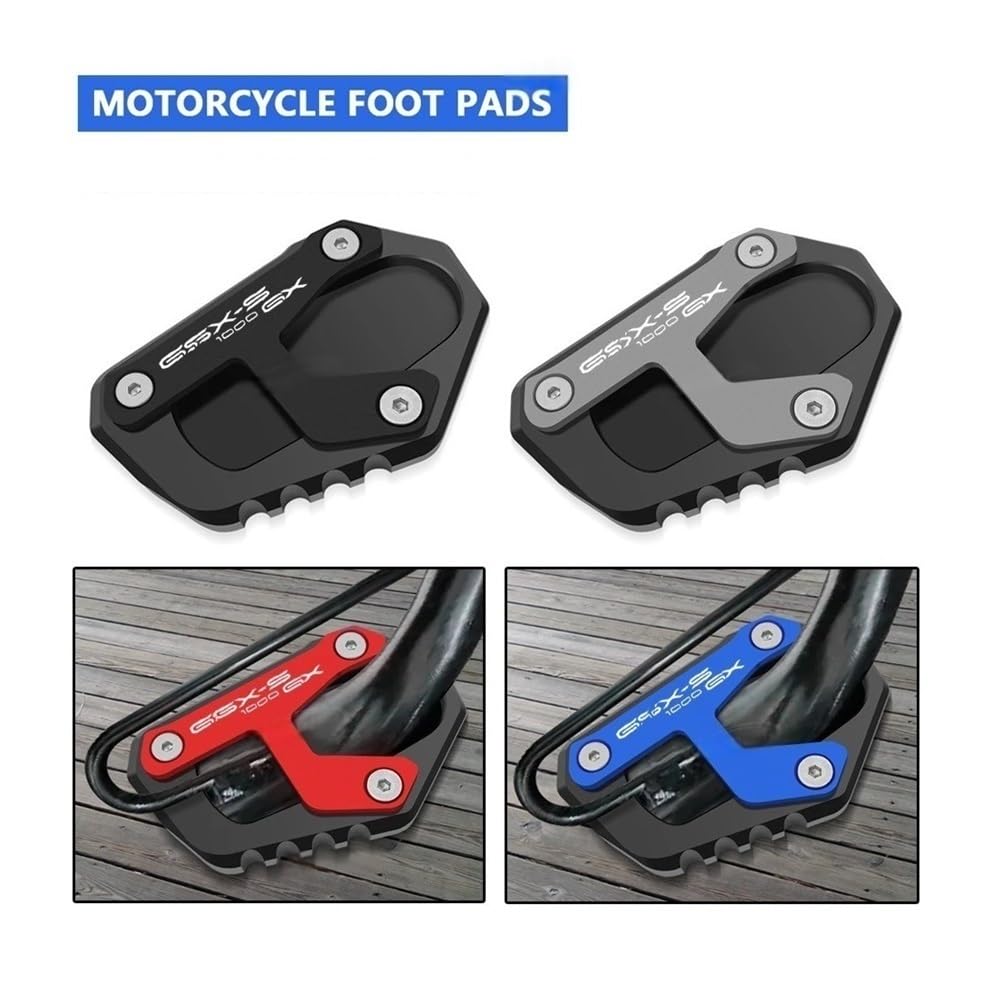 Motorcycle Side Stand Pad Plate Per Suzuki GSXS 1000GX GSX-S 1000GX GSXS 1000 GX 2024 Accessori Per Moto Cavalletto Laterale, Estensione, Supporto Per Pedale