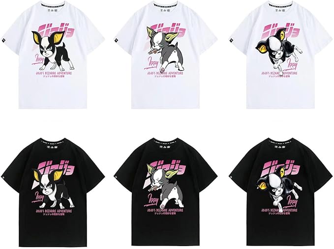 【裁断済】イギー イギー プリント Tシャツ ホワイト L ユニセックス ジョジョ 第