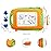 Wellchild Magnetic Drawing Board for Toddlers,Travel Size Toddlers Toys A Etch Toddler Sketch Colorful Erasable with One Carry Bag Magnet Pen and Three Stampers