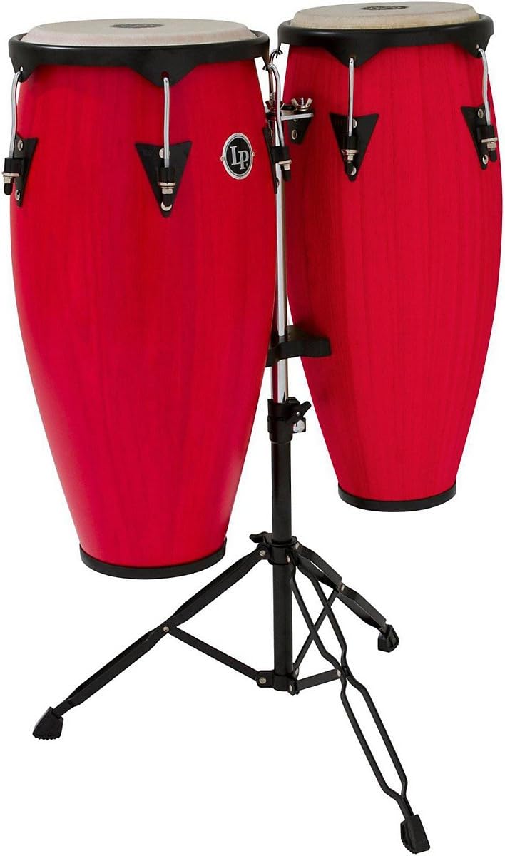 LP City Conga Set with Stand Red