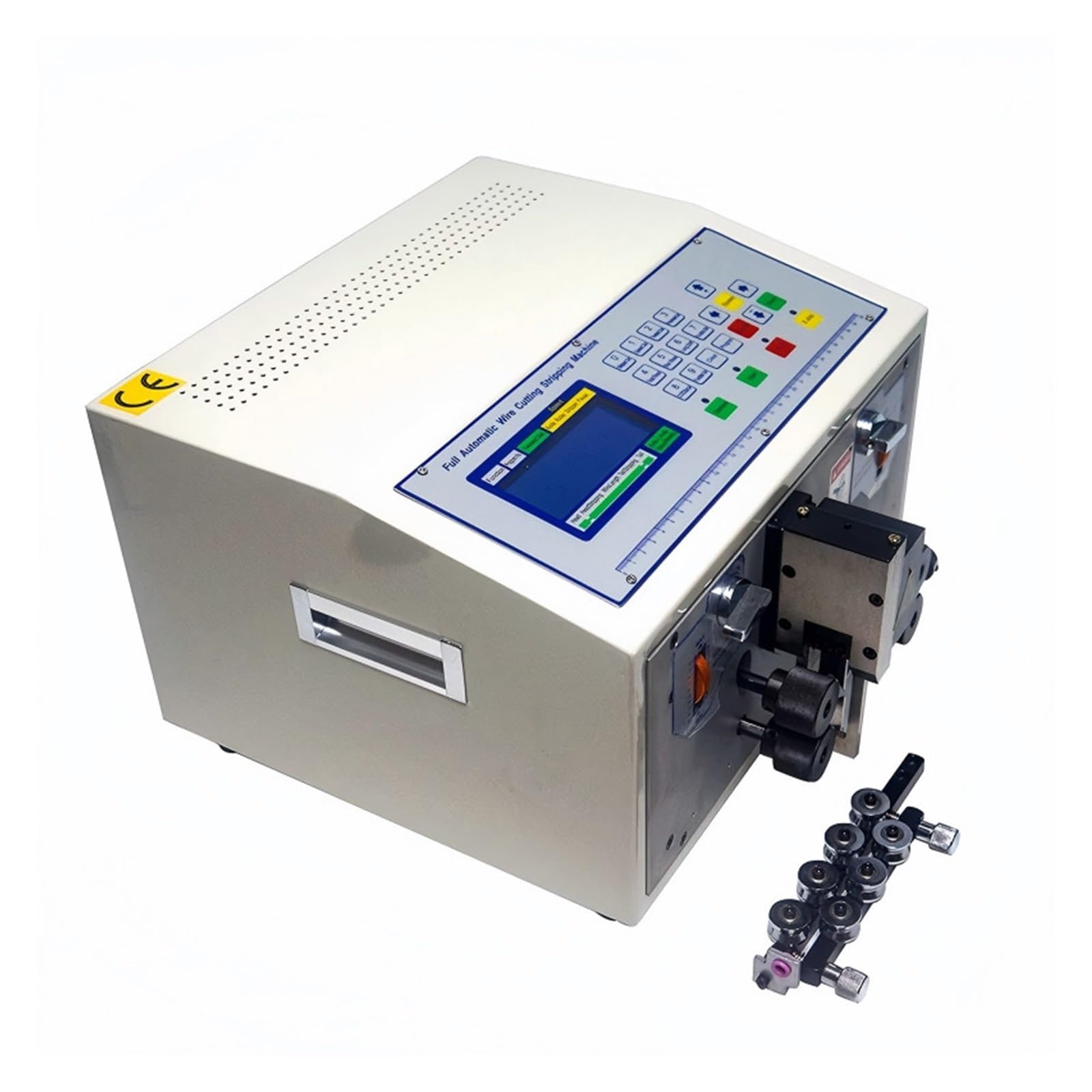 Computer Automatic Wire Stripping Machine Cutting Cable Crimping and Peeling Length 1-9999 MM Rápido y preciso(SWT-508D-S)