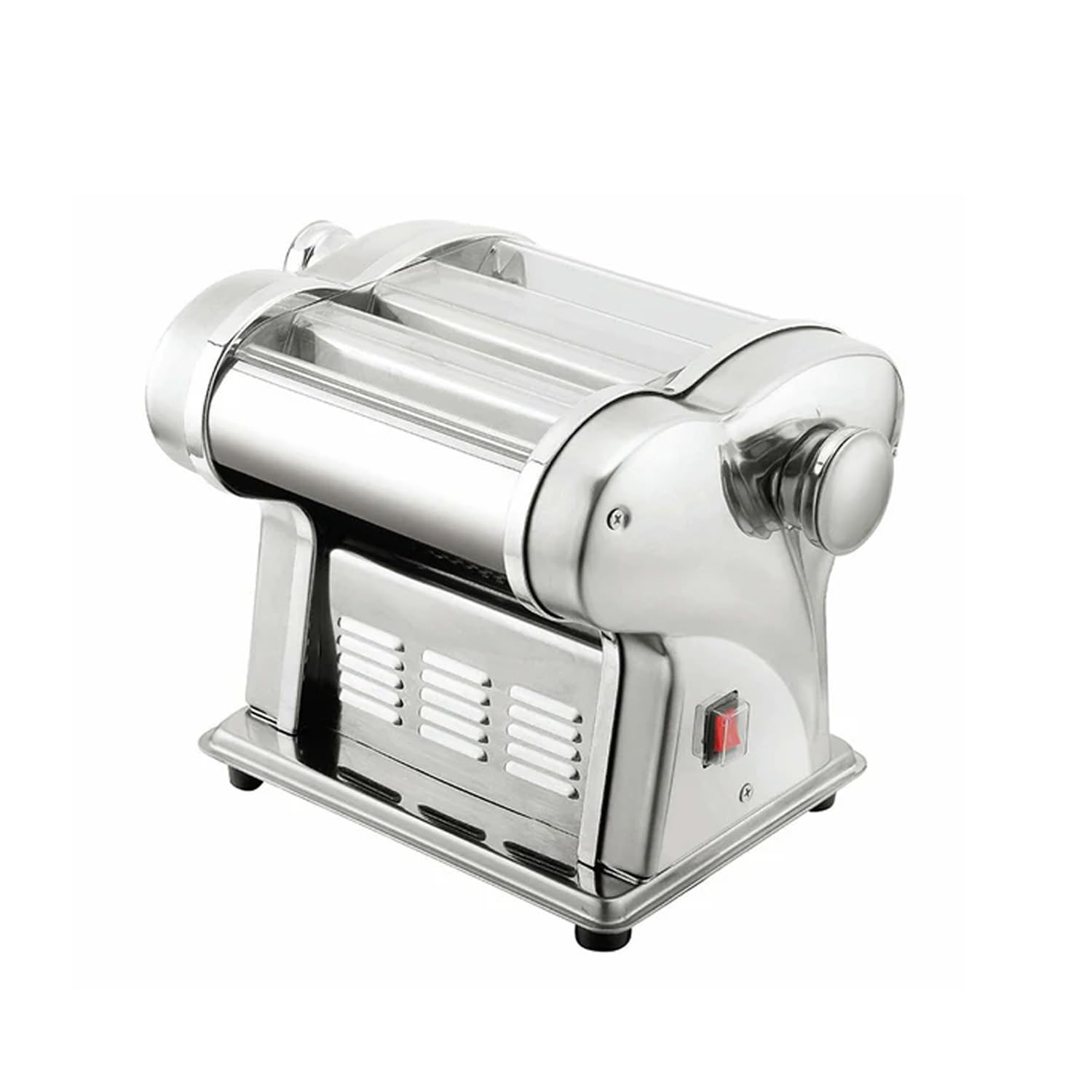 Wintem Máquina eléctrica para espaguetis y fideos PM1650 135 W 18 x 26 x 23 cm – Cuchillas intercambiables de 1 a 4 mm – Capacidad de producción alta 4 kg por hora – Intuitiva y ergonómica –