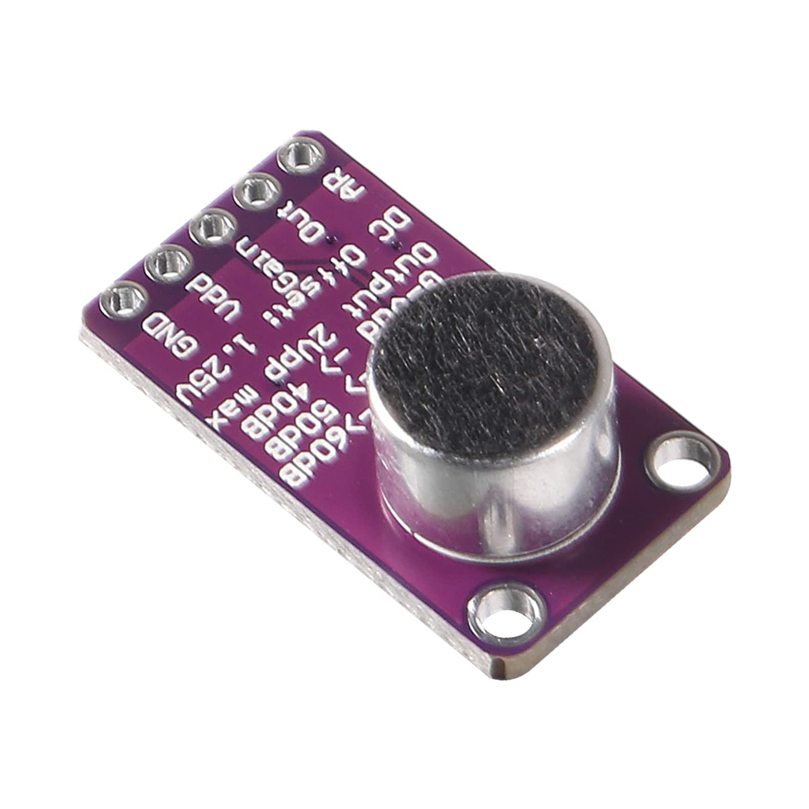 6pcs MAX9814 Mikrofon AGC Verstärkerplatine Elektretmodul Auto Gain Control für programmierbares Attack und Release Ratio Low THD