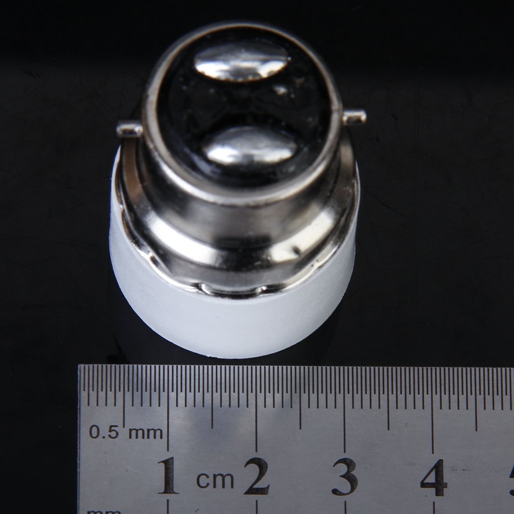 5 PI CES B22 Vers SES E14 DEL Adaptateur Ampoule Support Interrupteur