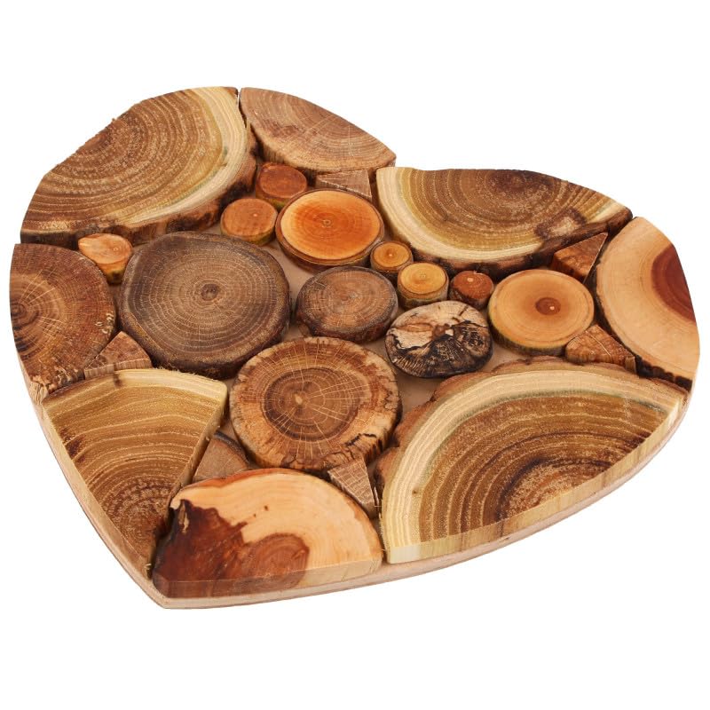 Set Di 4 Sottopentola In Legno Di Acacia A Forma Di Albero – Sottobicchieri Pieghevoli Resistenti Al Calore Per Piatti Caldi, Pentole E Teiere – Regalo Idea Inaugurazione Casa