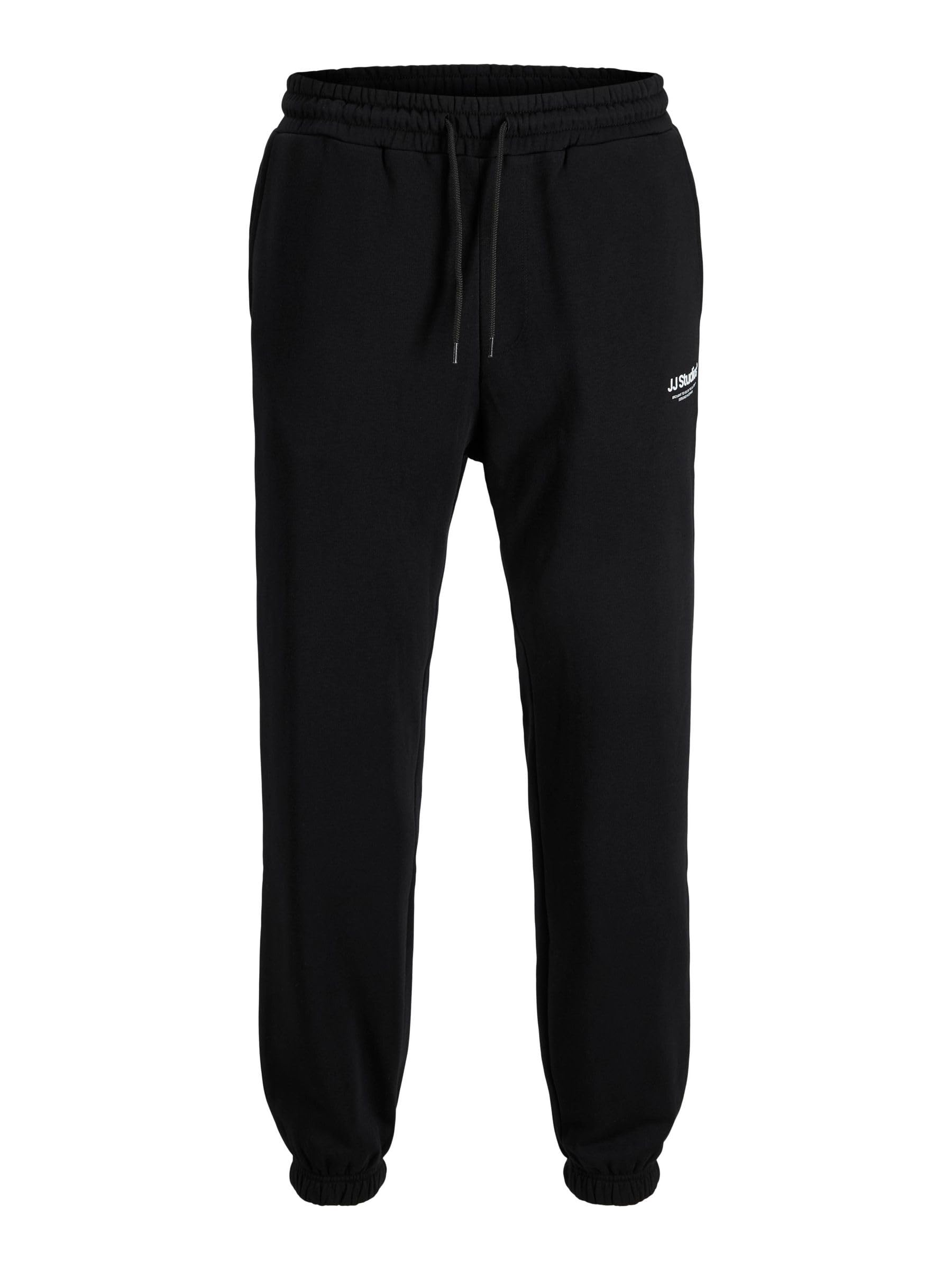 JACK & JONES Jpstkane Soho Sweat Pants Noos, Black, XL