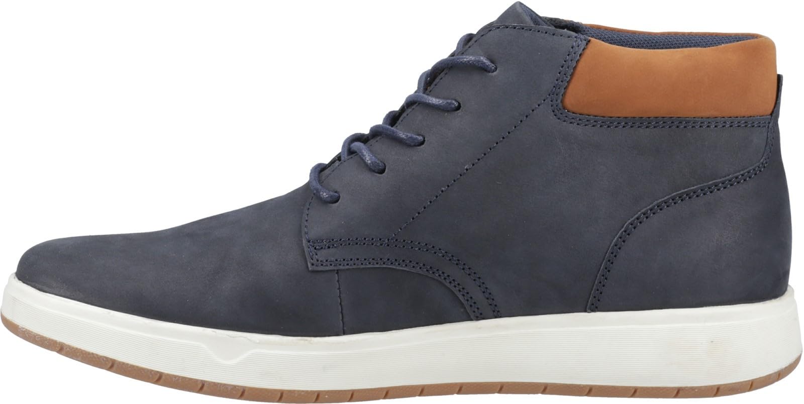 Hush Puppies Male Bronko Chukka Boot, Navy, 9