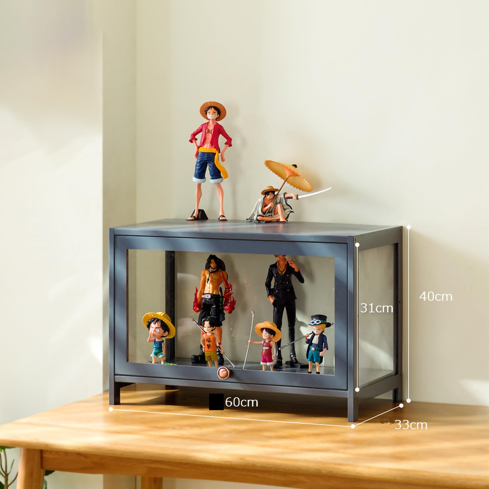 Amazon.co.jp: コレクションケースフガラスケースディスプレイラック