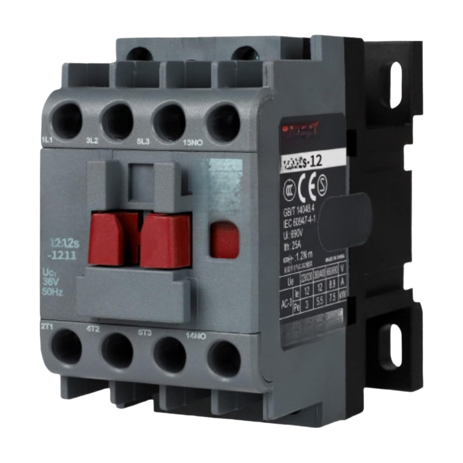 Contactor de CA CJX2S-0901 CJX2S-1210 CJX2S-3211 25A 40A 65A 220V 380V(CJX2S-1211 AC110V)