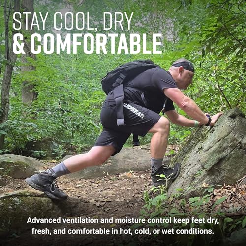 Ruck Socks, Merino Wool Tactical Boot Socks for Military, Rucking, Hiking, and Outdoor Adventures, USA-Made Crew Socks3