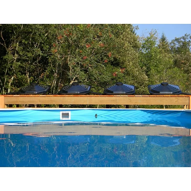 Dôme de Chauffage Solaire pour Piscine jusqu'à 15m³ sans kit by-Pass
