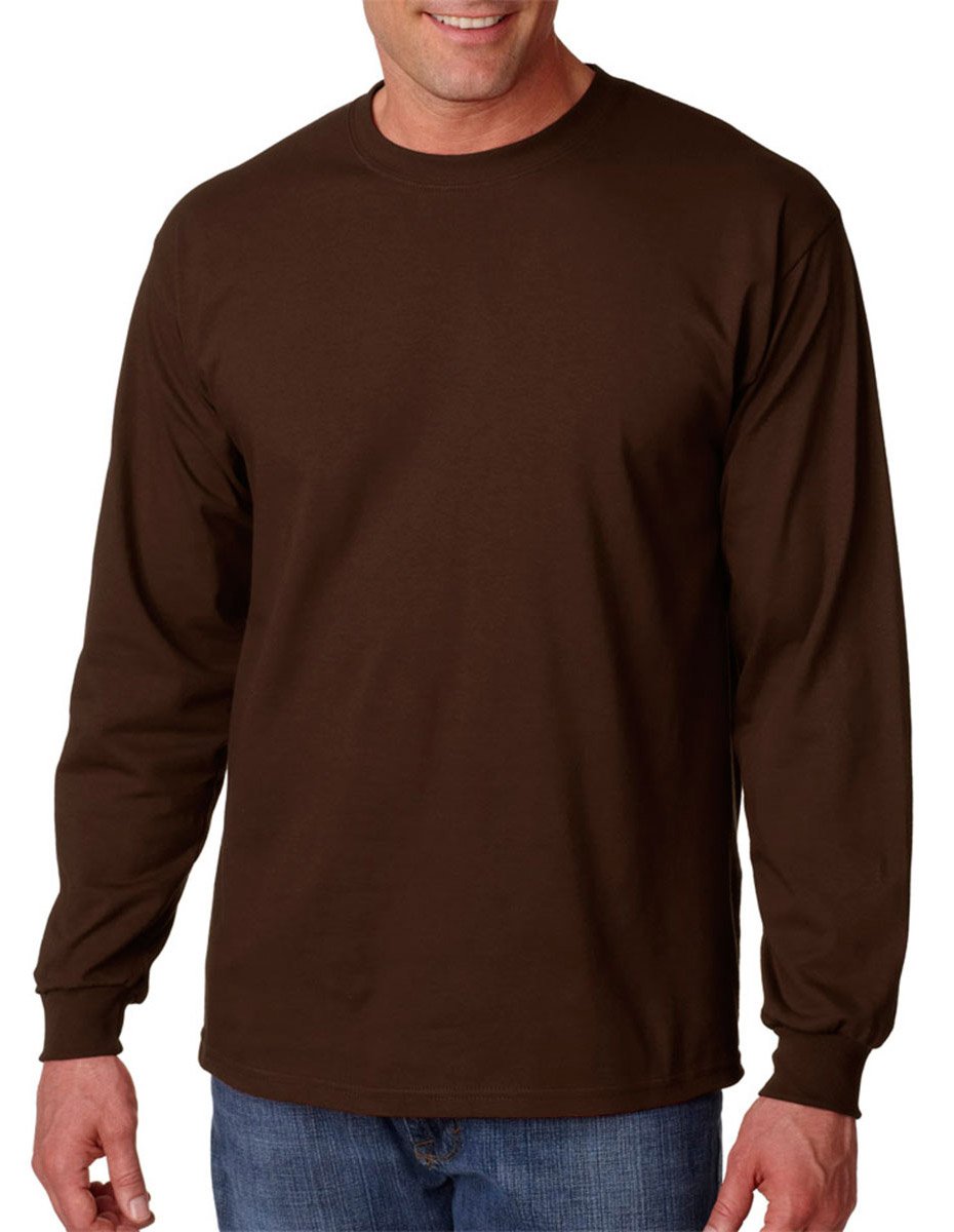 Gildan 100% Cotton Long-Sleeve T-Shirt (G2400) Tee