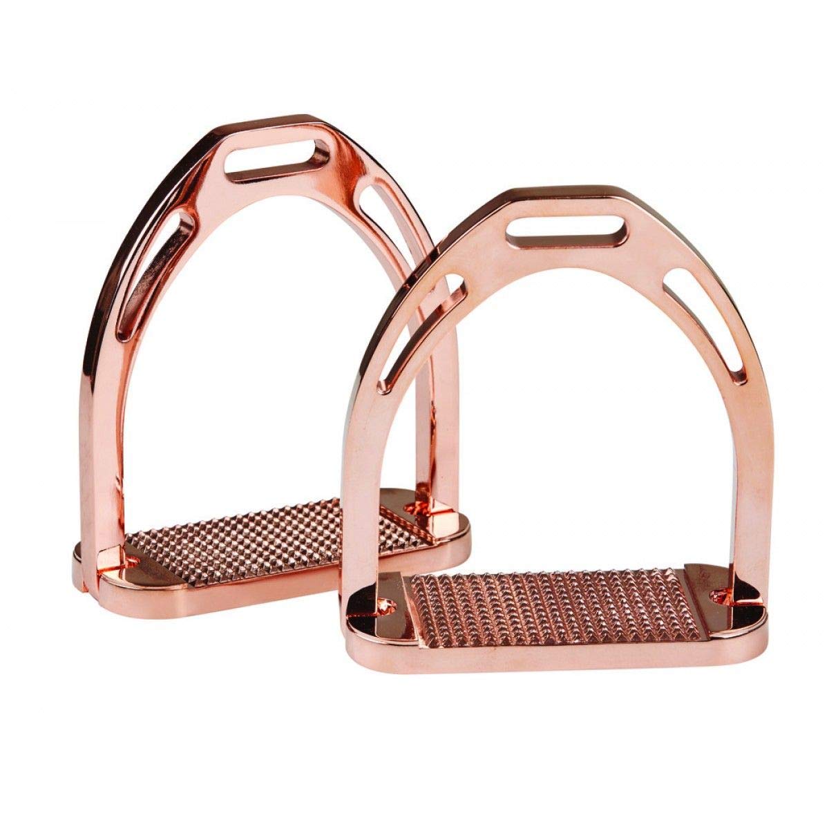 Korsteel Aluminium Stirrups, Rainbow, 4.5"