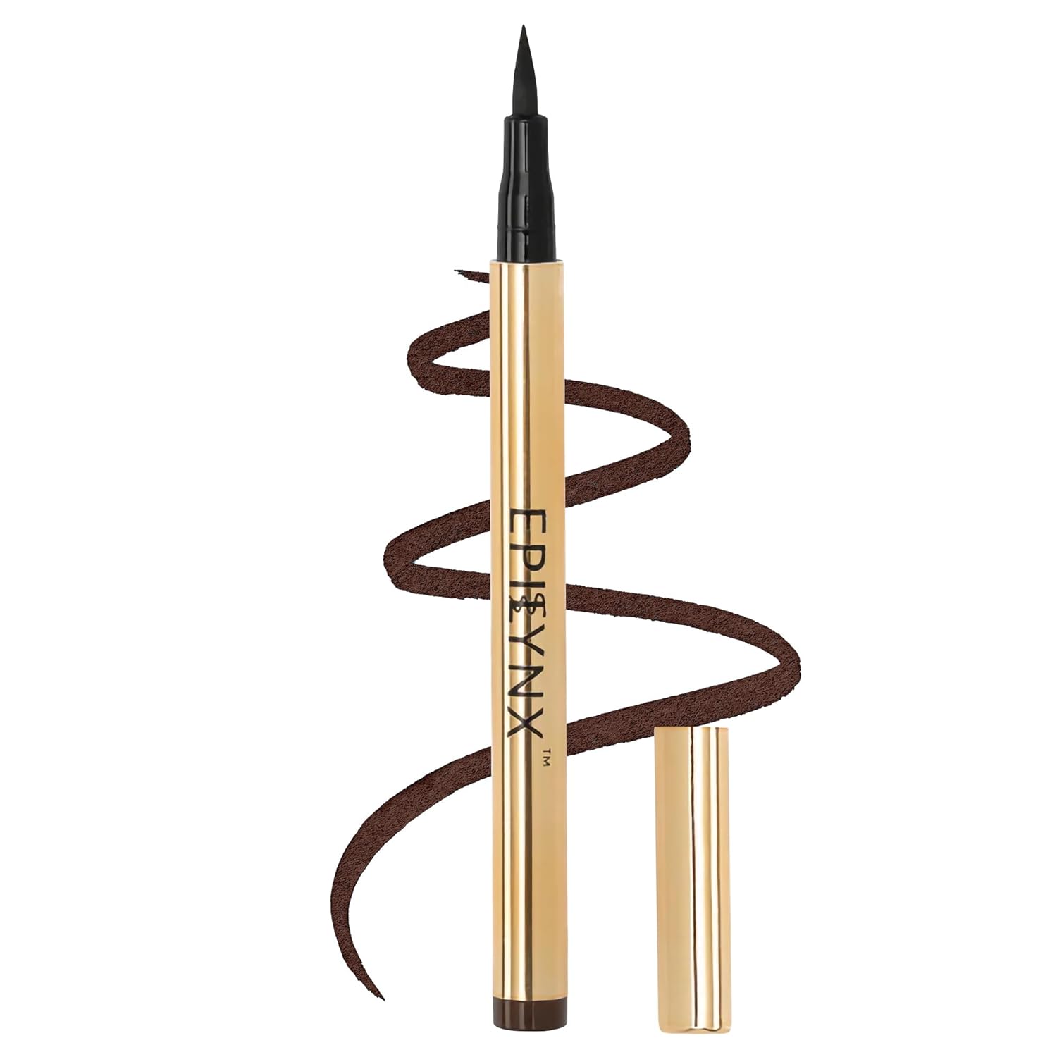 Waterproof Eyeliner – Smudge-Proof Liquid Eyeliner Pen with Precision Tip for Smooth, Long-Lasting Application – Vegan, Hypoallergenic & Gluten-Free Eye Liner – 2mL Brown Waterproof Eyeliner – Smudge-Proof Liquid Eyeliner Pen with Precision Tip for Smooth, Long-Lasting Application – Vegan, Hypoallergenic & Gluten-Free Eye Liner – 2mL Brown