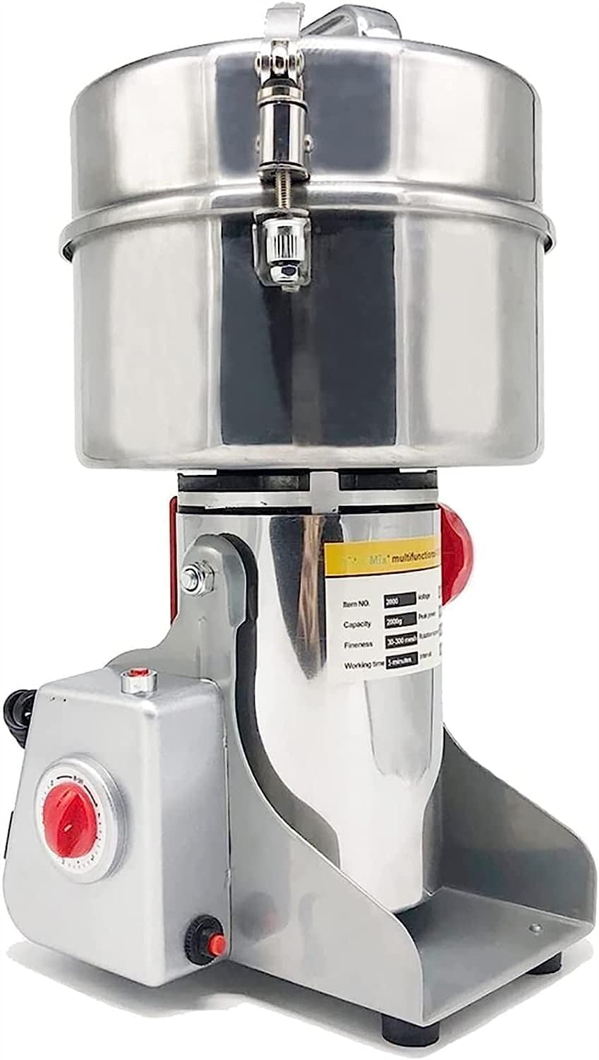 Electric Grain Grinder 2000G Electric Cereal Grain Mill Grinder High