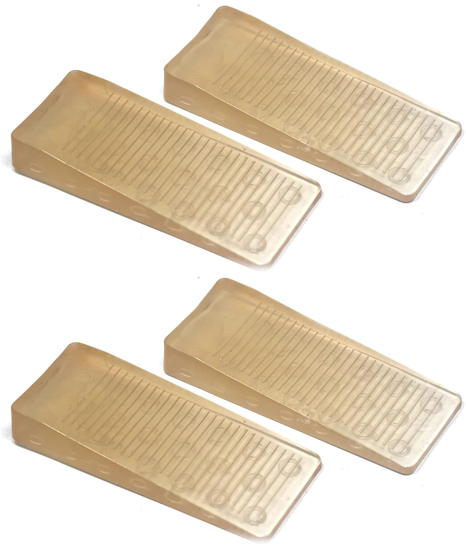 Fixte Door Wedge Rubber Heavy Duty Stop Large Strong Stopper Jam Jammer Non Slip (Pack Of 4)