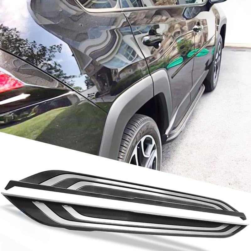 Estribos laterales para Toyota RAV4 2019-2025 aluminio