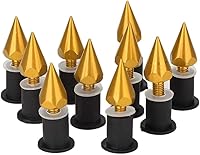 Vista 9 de Akozon Parabrisas Pantalla Viento Spike M5 Tornillos Tuercas Motocicleta Modificación Accesorios (Rojo)