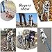 MayPaw Heavy Duty Rope Dog Leash, 3/4/5/6/7/8/10/12/15 FT Nylon Pet Leash, Soft Padded Handle Thick Lead for Large Medium Dogs Small Puppy (1/2