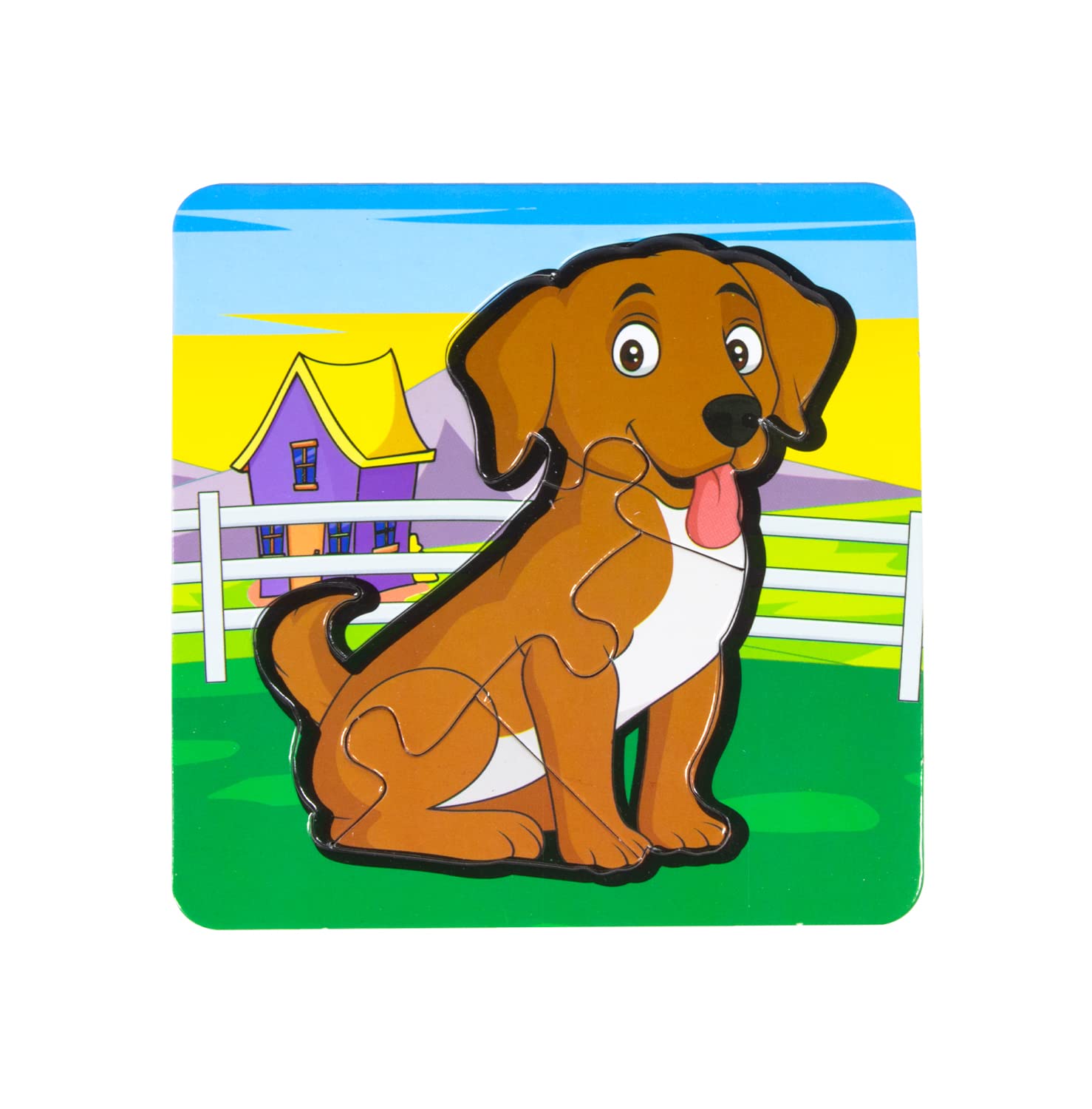 Skoodle My First Puzzle Farm Animal Jigsaw Puzzle for Kids, Learning Educational Toys for 3 Old Kids and Above 1