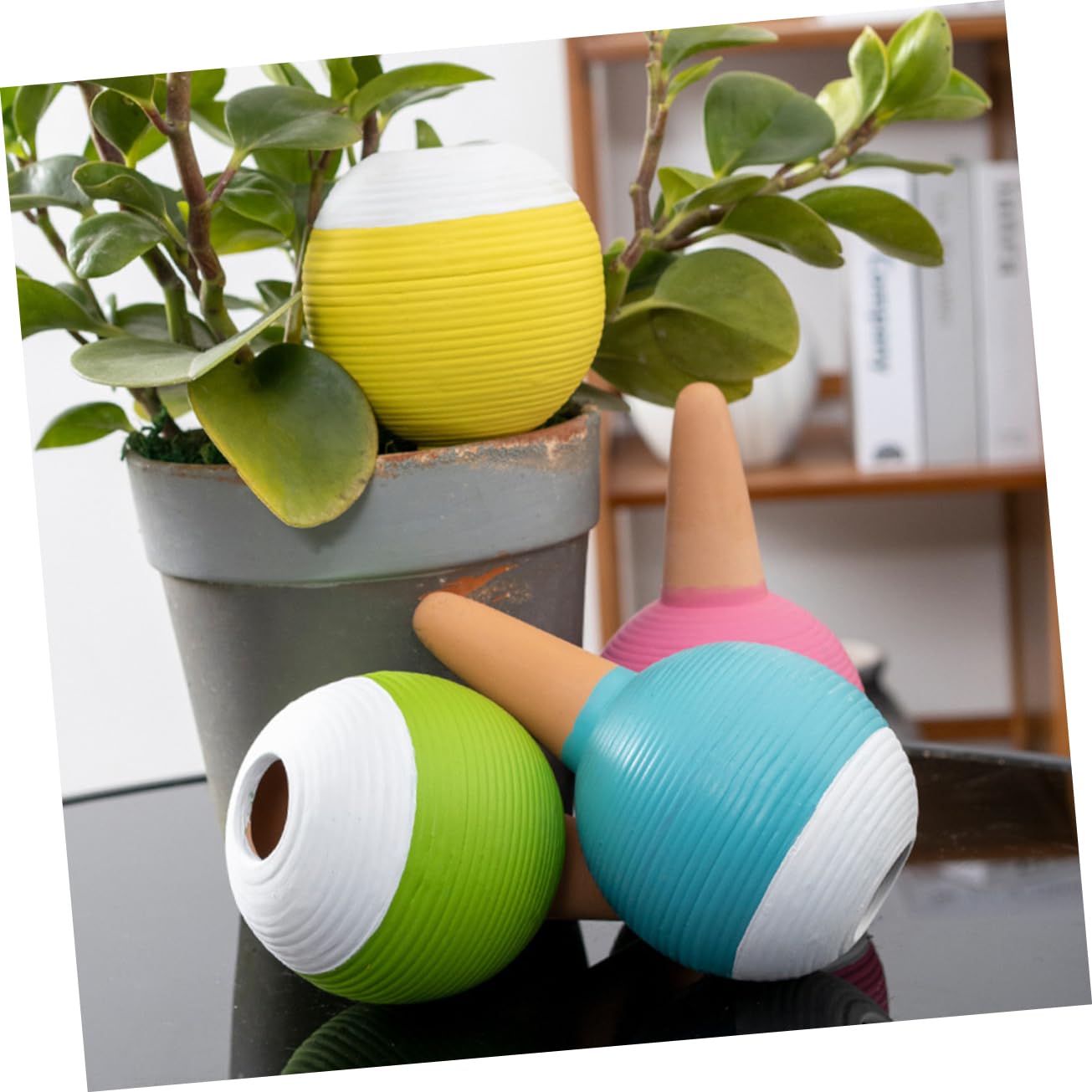 ibasenice 4pièces Lot de Globes Arrosage pour Plantes Intérieur Dispositifs Arrosage Automatique Arroseur De Plantes Suspendues