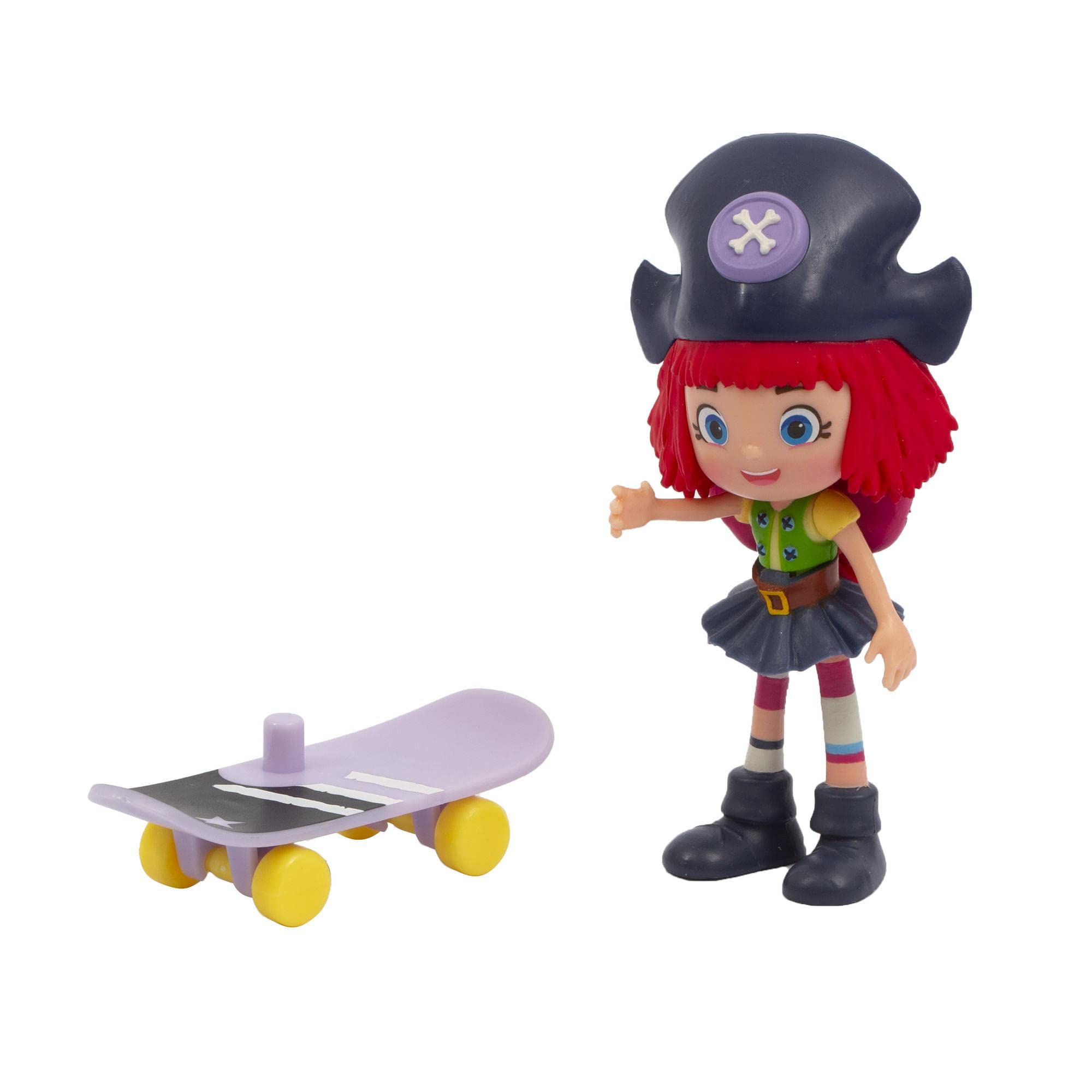 Pinocchio and Friends Giochi Preziosi Action Figure and Accessory - Freeda Action Figure and Skateboard Accessory - Image 2