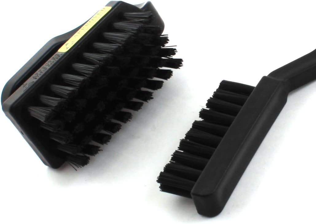 sourcing map 5PCS Black Plastic Handle Conductive Ground ESD Anti Static Brush - Image 3