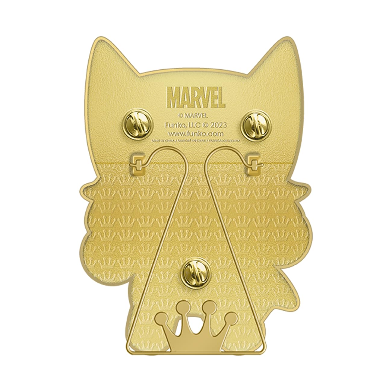 Funko POP! Large Enamel Pin MARVEL: GINGERBREAD - SCARLETT - przypinki emaliowane Marvel Comics - urocza kolekcjonerska broszka - do plecaków i toreb - pomysł na prezent - oficjalny towar
