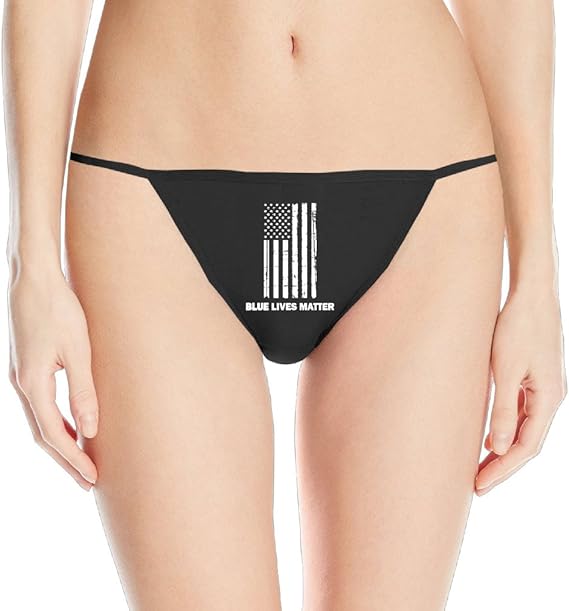 Thin blue line thong Clearance