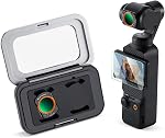 K&F CONCEPT FD161 K-Series CPL ND Filter Kit Compatible with DJI OSMO Pocket 4 / Pocket 3 Creator Combo Accessories, CPL ND16 ND64 ND256 Magnetic Action Camera Neutral Density Polarising Filters | Magnetic, Compatible with Pocket 4/3, Xtra Muse, Neut