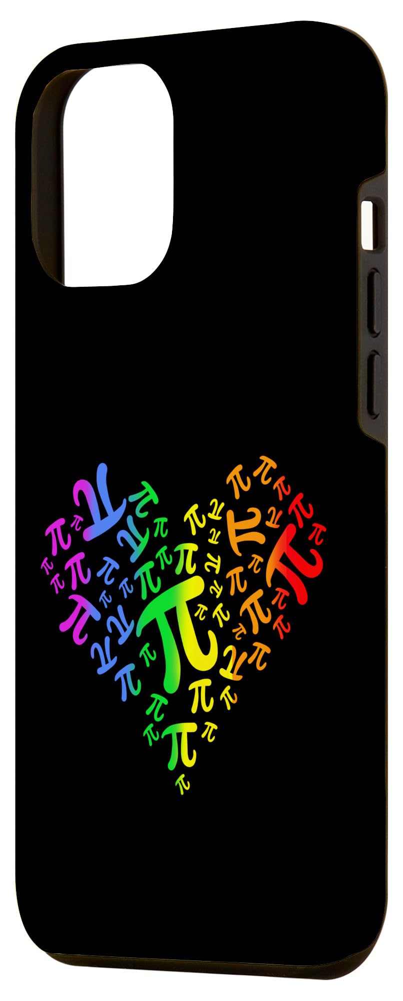 iPhone 14 Plus Pi Day Rainbow Heart Math Lovers LGBTQ Pride Gay Bi Lesbian Case - Image 2